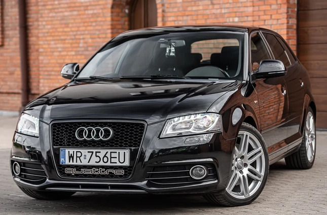 Audi A3 cena 41900 przebieg: 240700, rok produkcji 2009 z Radom małe 436